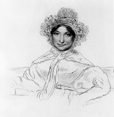 Mme Frances Trollope, frontispice de 